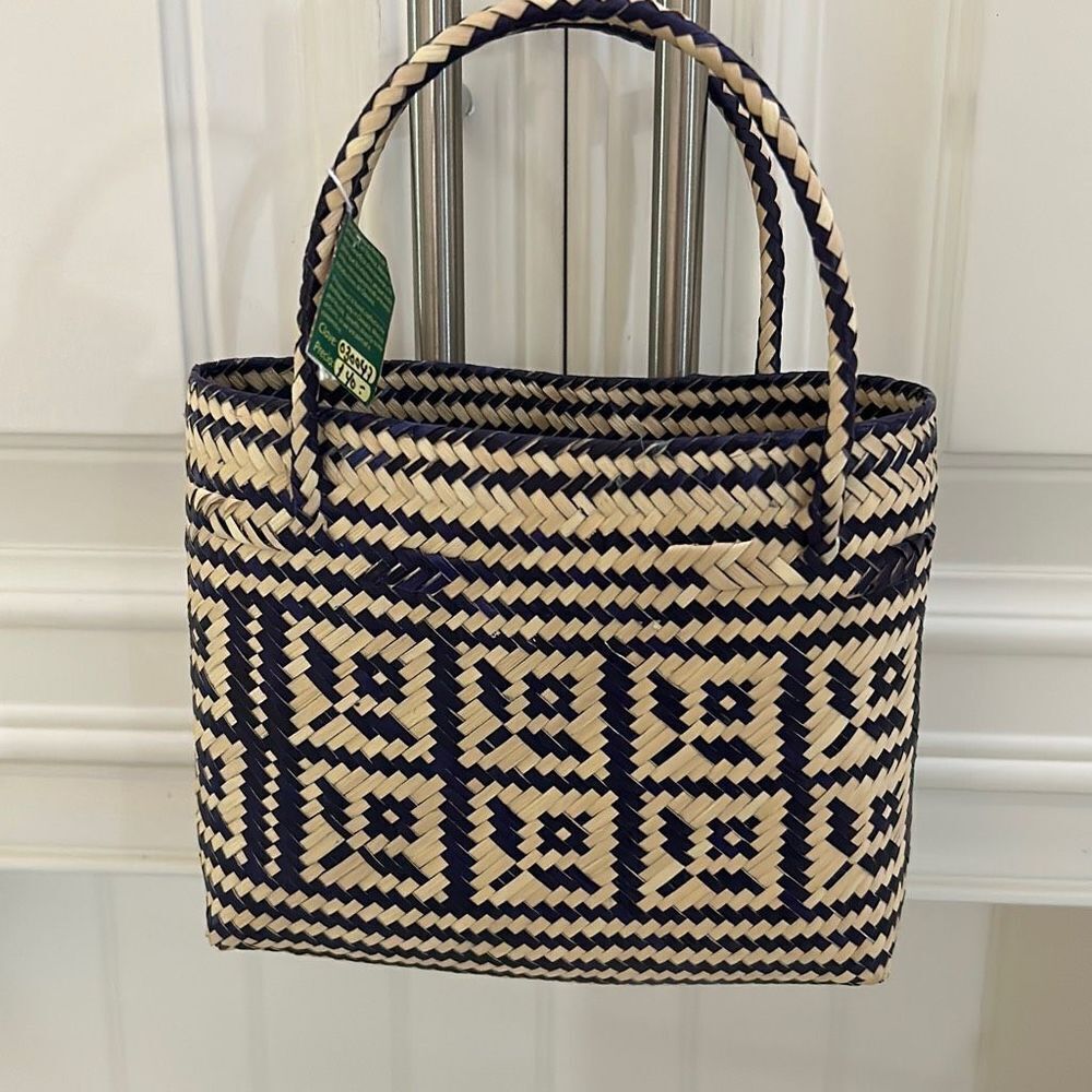 Mini Hand Woven Straw Purse